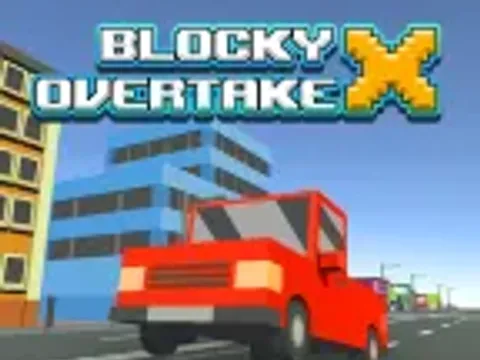 Play Blocky Overtake X - Free Online Arcade, Racing, Casual