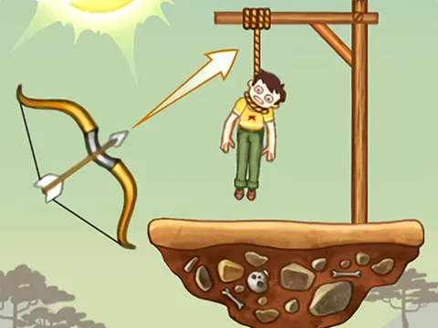 Play Gibbets 2: Bow Arcade Puzzle - Free Online Puzzle